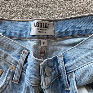 Agolde Dee denim shorts size 26
